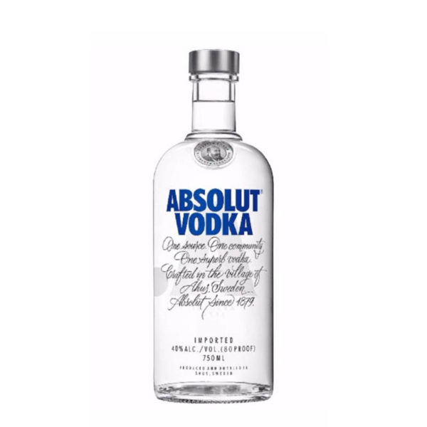 Botella Vodka Absolut 350 ml