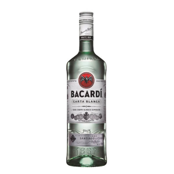 Litro Bacardi Blanco 750 ml