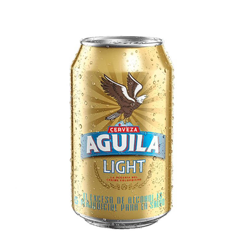 Cerveza Aguila Light Lata 355 ml - Tu Licorera Online