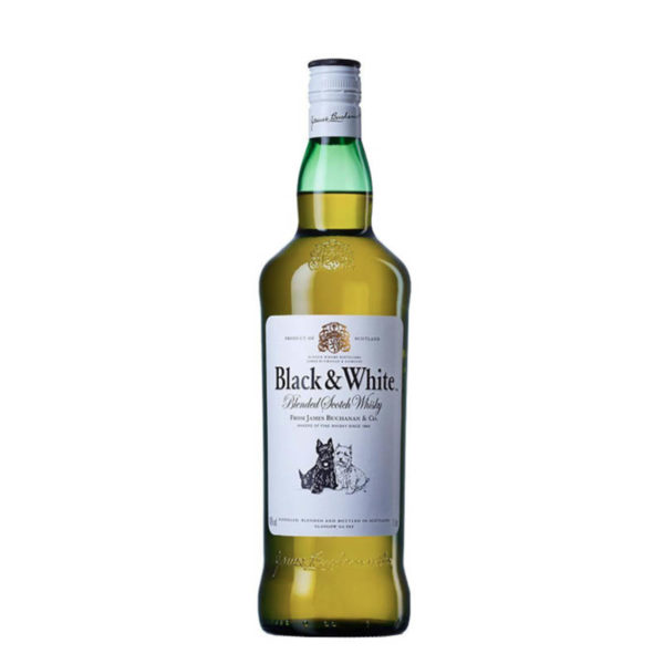 Litro Whisky Black and White 700 ml