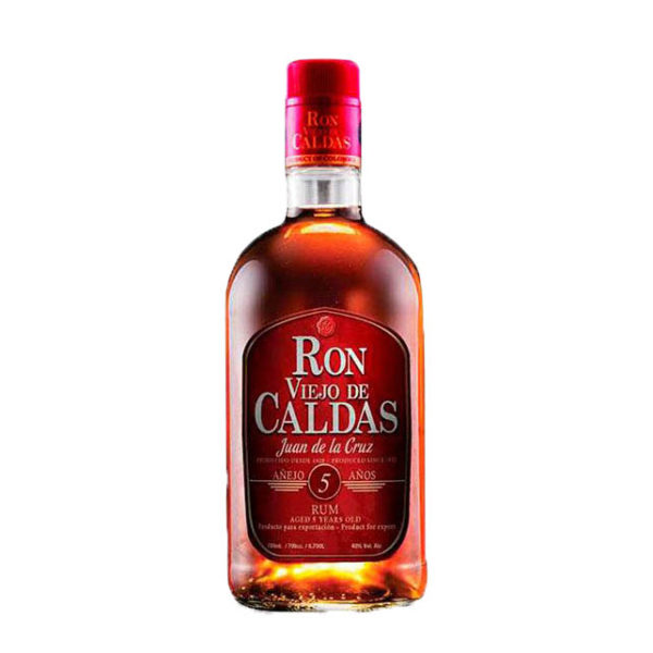 Litro Ron Caldas 5 años 750 ml