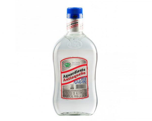 Litro Aguardiente Antioqueño Tapa Azul 750 ml