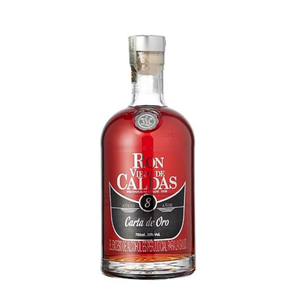 Litro Ron Caldas 8 años 750 ml