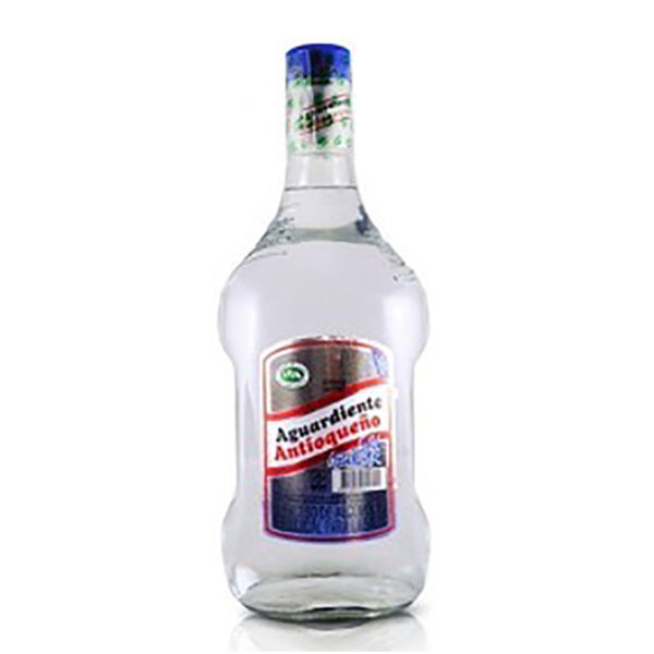 Garrafa Aguardiente Antioqueño Tapa Azul 2000 ml